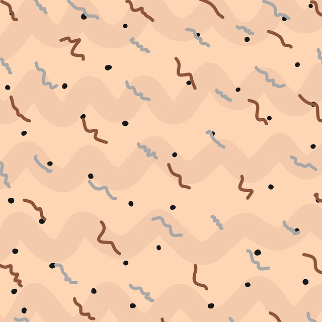 Free lines dots pattern illustration