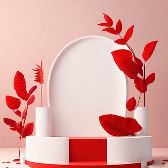 Rám, Abstrakt, Design, Rostliny, Etapa