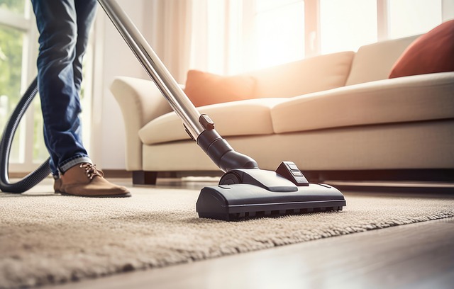 Free vacuum cleaner modern home illustration