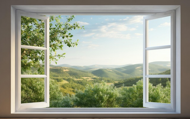 Free windows interior empty house illustration