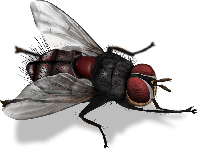 Free fly tachinidae budworm illustration