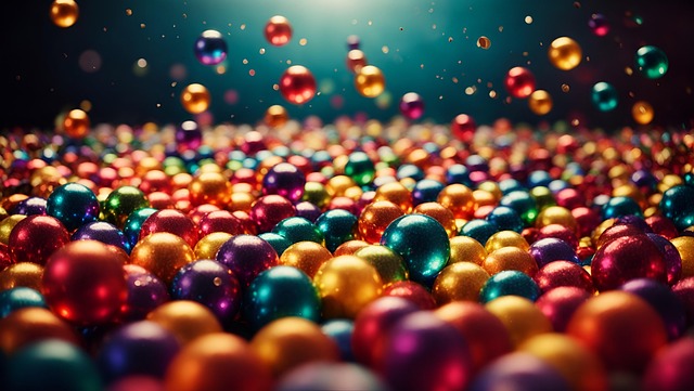 Free ai generated cartridge balls illustration