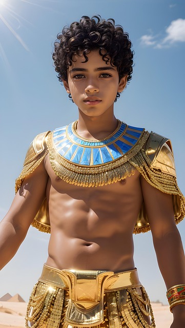 Free ai generated pharaoh egypt illustration