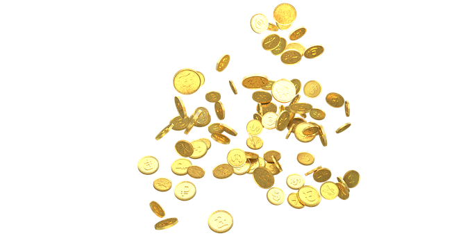 Free International Currency Gold Coin illustration and picture