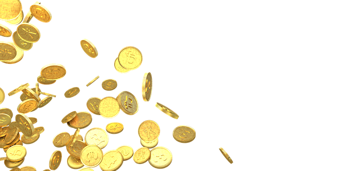 Free International Currency Gold Coin illustration and picture