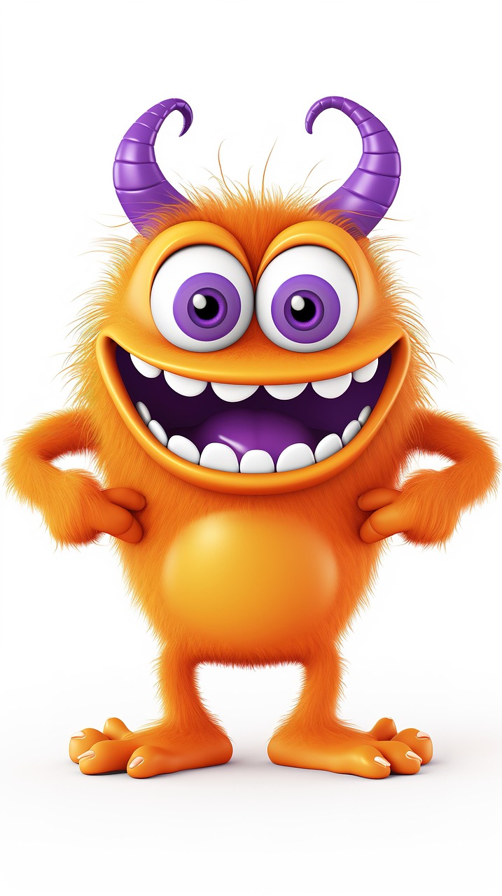 Dessin De Sourire De Monstre
