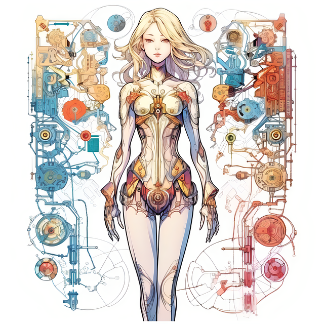 Frau, Mechanismen, Komplex, Mechanik