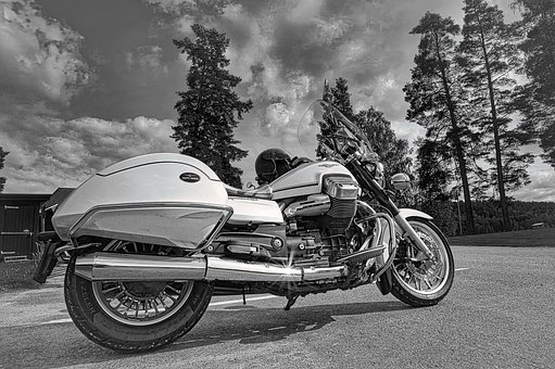Sort Og Hvid, Motorcykel, Hobby