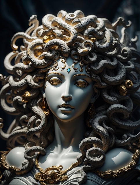 Free ai generated jellyfish sculpture illustration