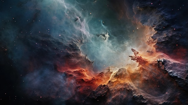 Free digital generated nebula illustration