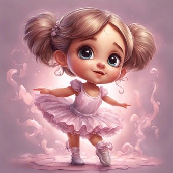 Free Ai Generated Ballerina illustration and picture