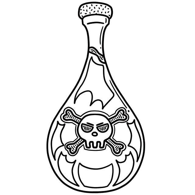 Free poison magic spells illustration