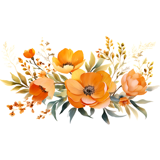 Free ai generated flowers wildflowers illustration