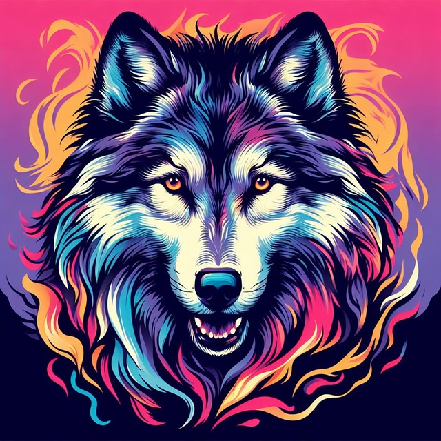 Free Animal Wolf illustration and picture