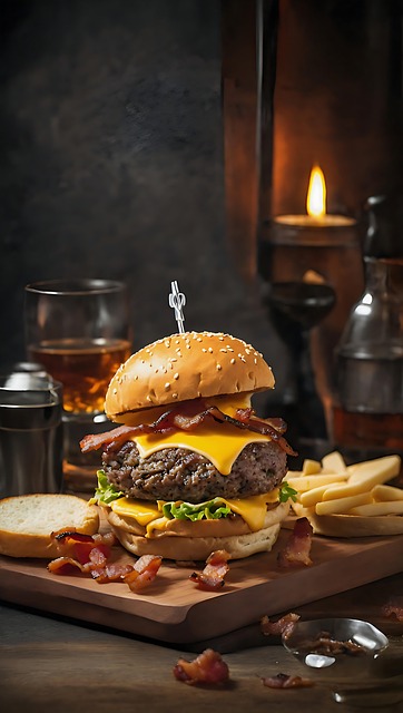 Ai Gegenereerd, Hamburger, Cheeseburger