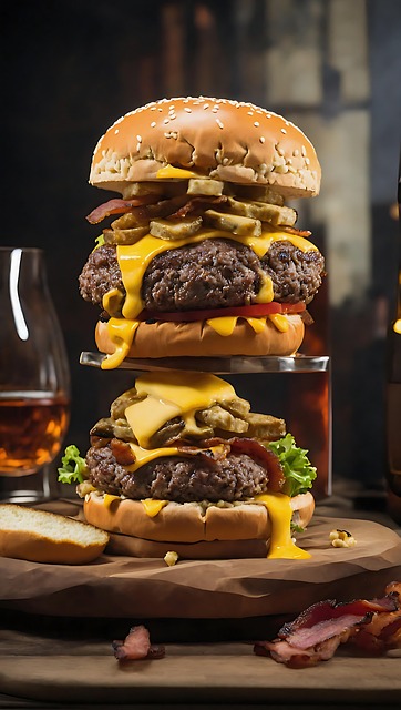 Ai Gegenereerd, Hamburger, Cheeseburger