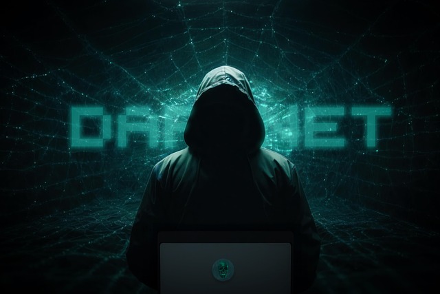 Free ai generated hacker dark net illustration