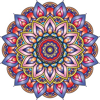Free Mandala Flower illustration and picture