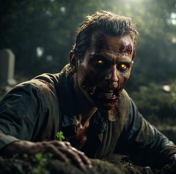 Free Ai Generated Zombie illustration and picture