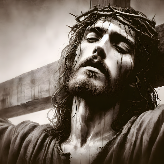 Download free HD stock image of Ai Generated Jesus Free ai generated jesus christ illustration