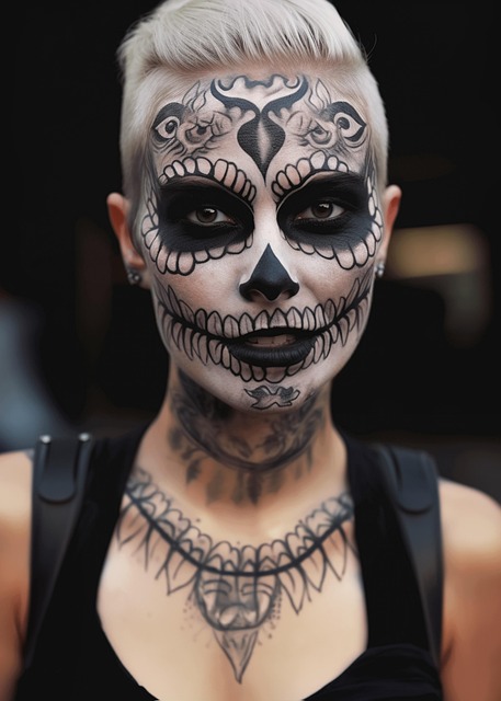 Free Ai Generated Skeleton illustration and picture