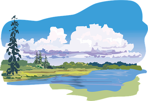 Free Lake Nature vector and picture