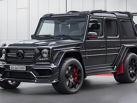 Free Mercedes Mercedes G Class illustration and picture