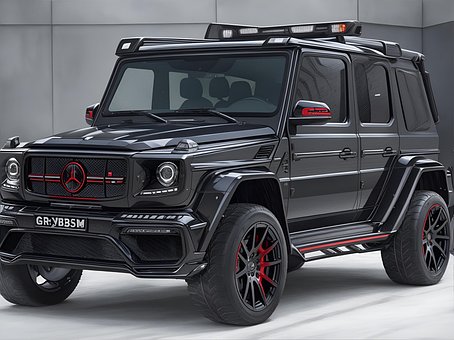 Free Mercedes Mercedes G Class illustration and picture