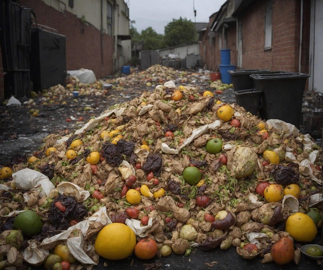 Free ai generated garbage trash illustration