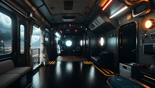 Free Ai Generated Buidling illustration and picture