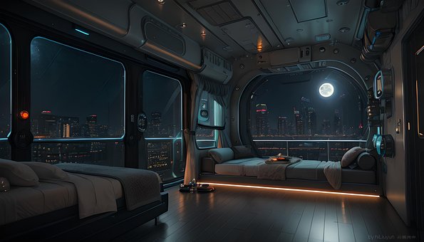 Free Science Fiction Aviation illustration and picture