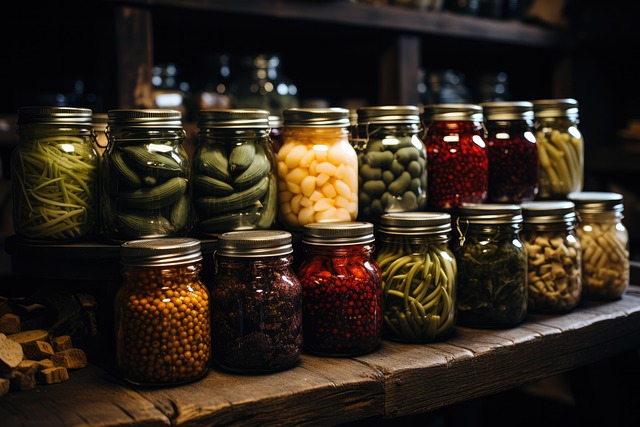 Free jar pantry food illustration
