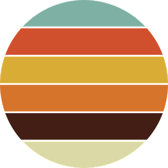 Free Sunset Retro vector and picture