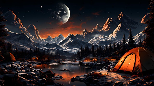 Free fire sunset sky illustration