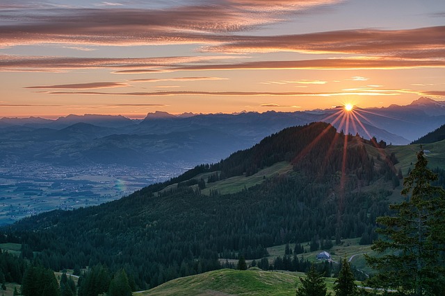 Free Sun Mountains photo and picture