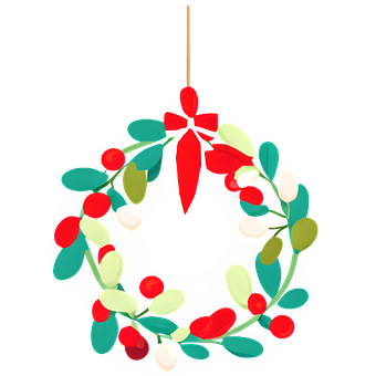 Free Ai Generated Wreath illustration and picture