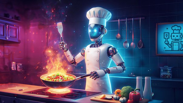 Ai Generiert, Roboter, Koch, Technik