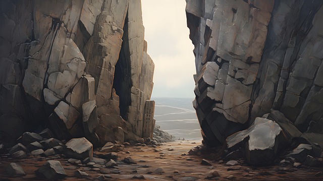 Download free HD stock image of Ai Generated Mountain Free ai generated mountain desert illustration