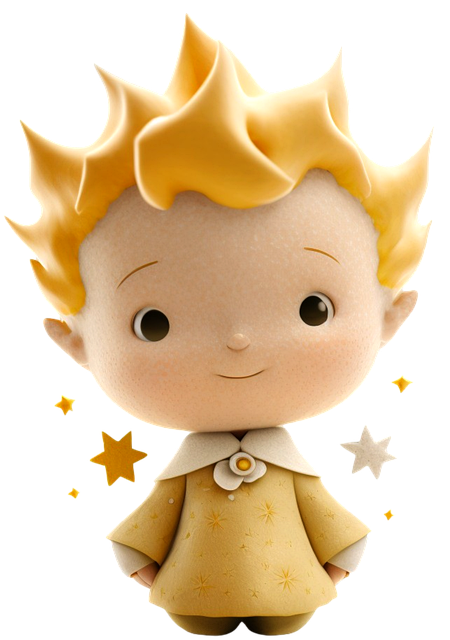 Free ai generated the little prince antoine de saint-exupéry illustration