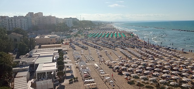 Termoli, Molise, Zee, Strand, Italië