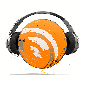 Ai Gerado, Fones De Ouvido, Podcast