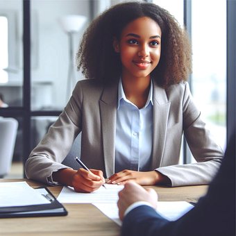 Ai Generiert, Job Interview, Interview
