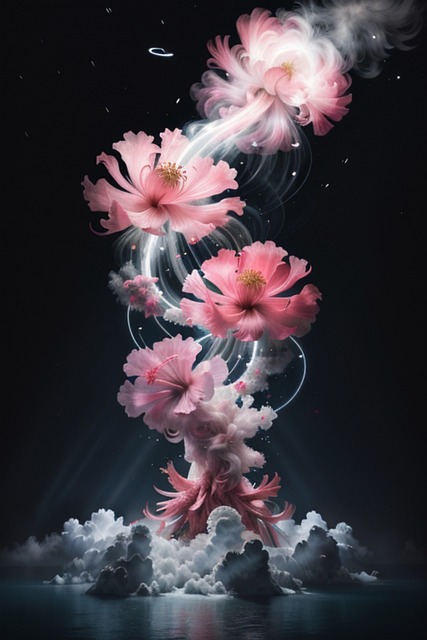 Download free HD stock image of Ai Generated Flowers Free ai generated flowers hibiscus illustration