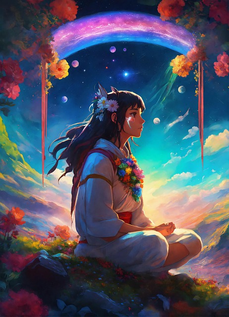 Download free HD stock image of Ai Generated Girl Free ai generated girl princess mononoke illustration