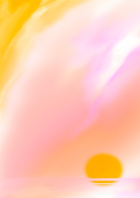 Hintergrund, Liegend, Sonne, Meer, Ocean