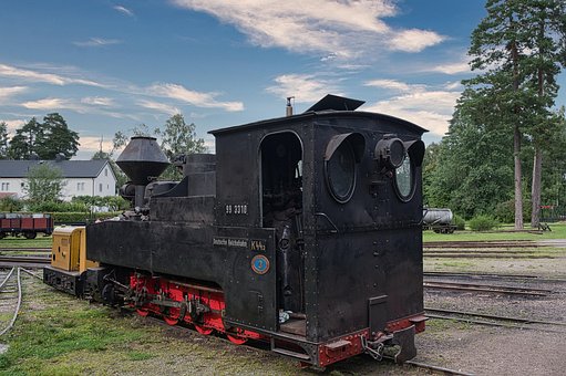 Dampflok, Museumsjernbane, Sverige, Tog