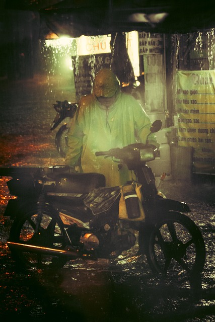 Regn, Vietnam, Nat, Gade