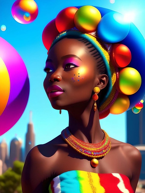 Free Queen Colourul illustration and picture