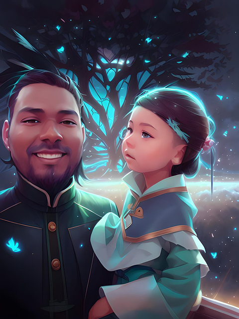 Free Padre Hija illustration and picture