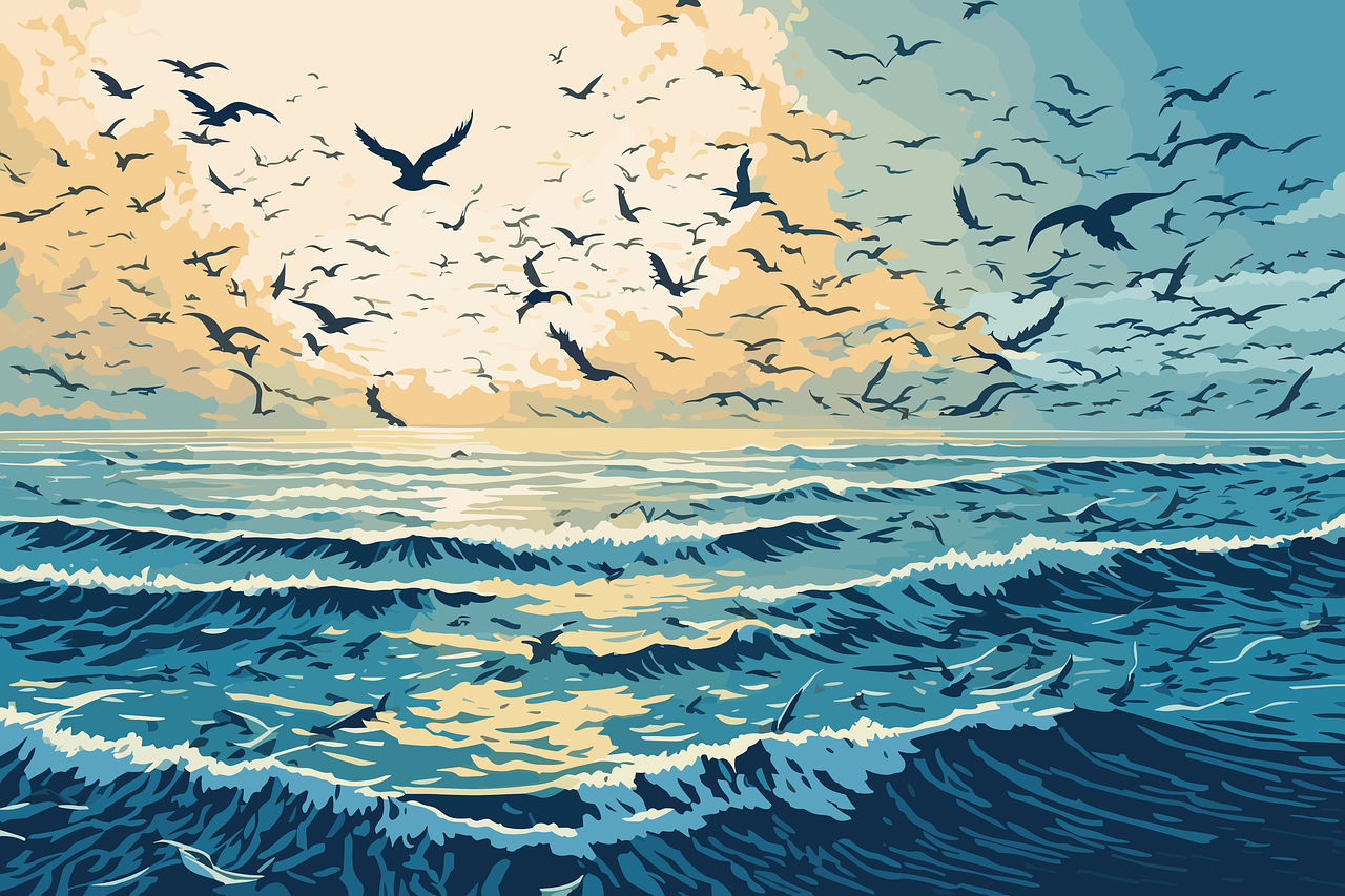 Download Ai Generated, Ocean, Sea. Royalty-Free Stock Illustration ...